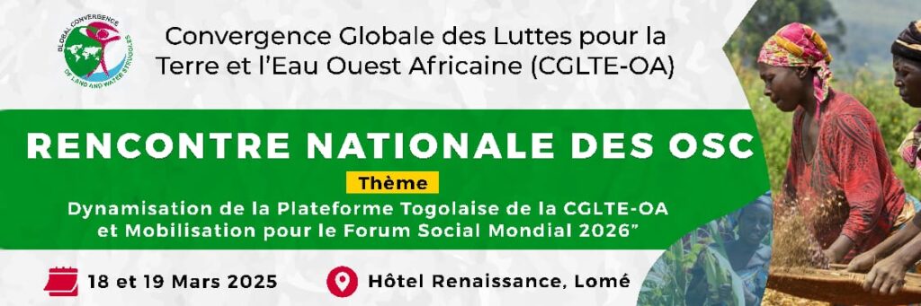 Rencontre nationale des OSC: Les derniers réglages de l’équipe technique de la CGLTE