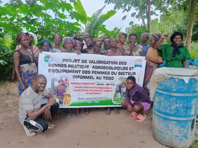 LA CGLTE-AO renforce l’autonomie agroécologique des femmes maraîchères au Togo