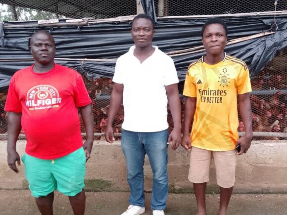 Mission de prospection de la CGLTE-Togo à la ferme Andréa à Afangnan
